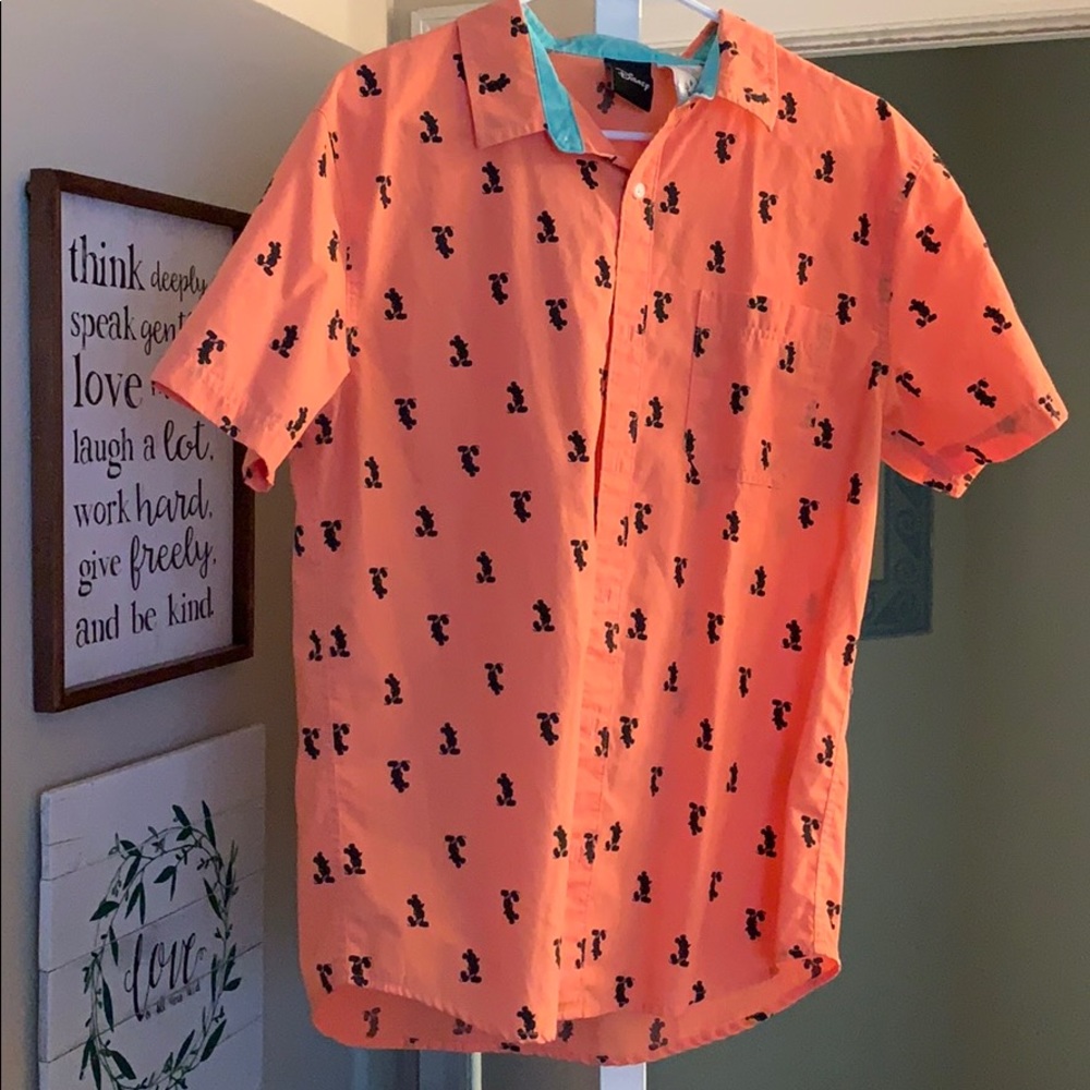 Disney button up